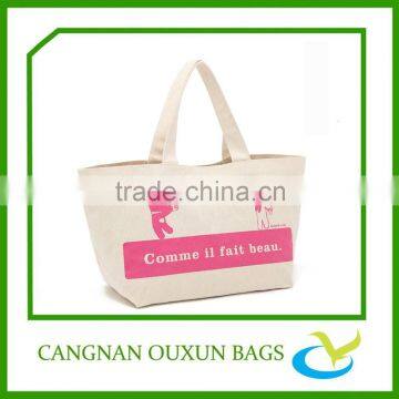 promotional reusable cotton shopper bag