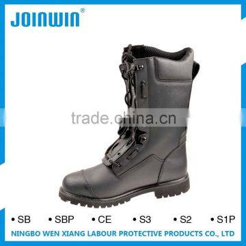 Women fashion steel toe safety boots