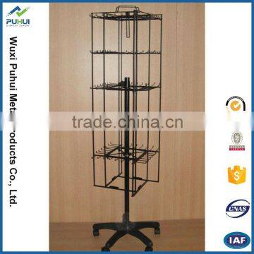 hot new products metal wire floor display rack multilayer