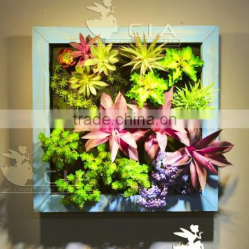 Hot sell artificial plants factory price wall art