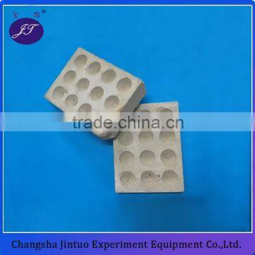 cupel blocks for laboratory bullion blocks