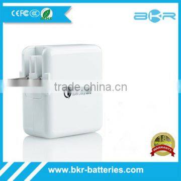 Single Port 12W Quick Charge2.0 3.0 Turbo Charger for Mobile Phone