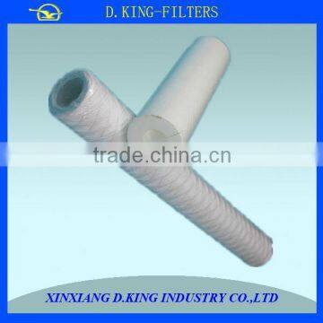 High flow rate bore water filter for water treatment