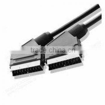 1.5m 21pin scart cable TV cable