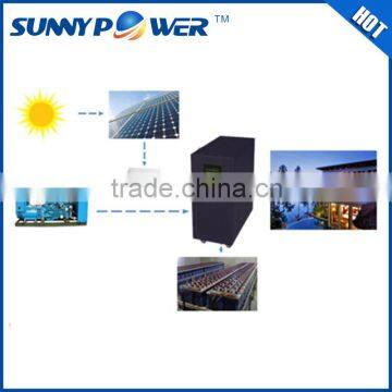 10kw off-grid lcd display blue solar energy home system