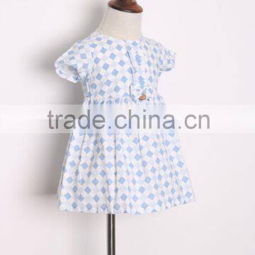 100% Cotton Girls' Dress Fashion Baby Dress photo-2