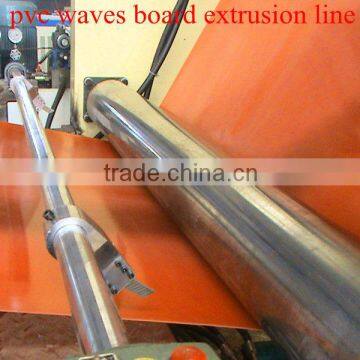 PVC waves board extrusion line