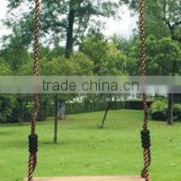 wooden swing,playground equipment