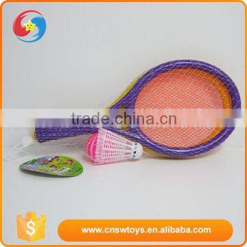 China manufacture plastic baby toy badminton tennis racket