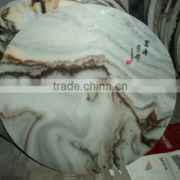 Natural texture marble furniture picture