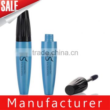 China Supplier Empty Blue Mascara Bottle With Brush