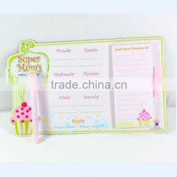 [New products for 2012 factory ]magnetic note pad