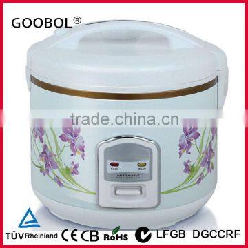 deluxe automatic electric rice cooker with food steamer