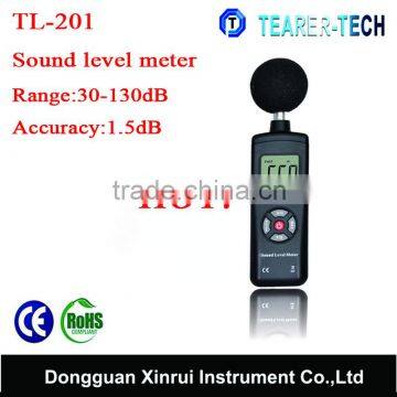 high quality 30-130 dBA/dBC China noise meter for sound measurement tool TL-201