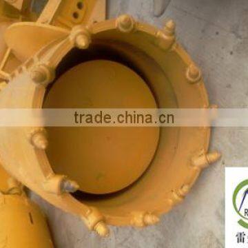 Rock Core Barrel Bucket, Foundation Construction Machinery Drilling Bucket Auger
