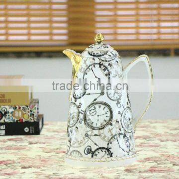 Wholesale dinnerware 800ml coffee thermos, ceramic thermos bottle, water jug