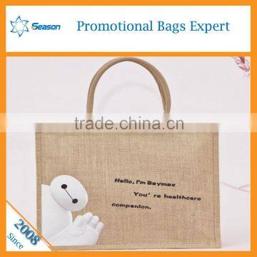 Wholesale Shopping Bag Jute Beach Bag Cheap Jute Bag photo-6