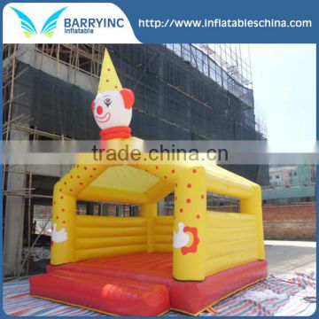 Mini clown Inflatable bouncer castle small inflatable bouncer for sale