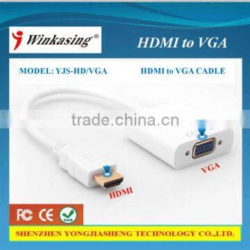 2015 New products High performance HDMI to VGA converter YJS-HDMI/VGA