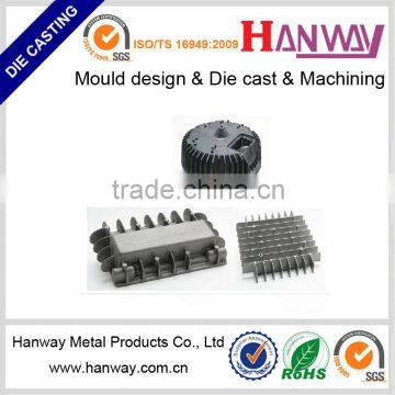 Guangdong OEM sand blasting led street lighting fixture aluminum die casting, aluminum led heat sink