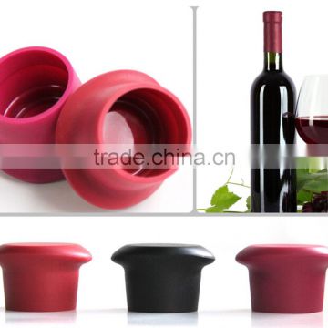 Best Food Grade soft customized silicone rubber dust bottle silicone stopper