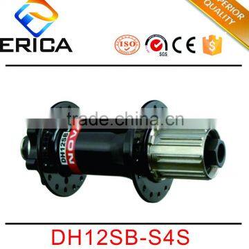 High Quality Novatec Bike Parts 4 Sealed Bearings Aluminum Alloy Cassette Downhill Bicycle Rear Hub