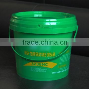 3 liter plastic bucket green