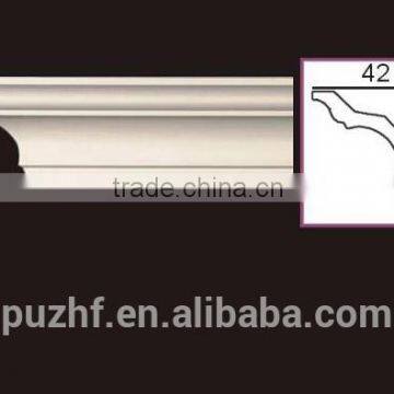 FH0004 PU lain cornice moulding / cornice/Home&Interior decoration