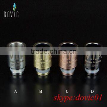 Wide bore 510 drip tip