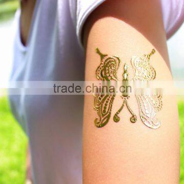 Body Art Metallic Waterproof Tattoo Sticker