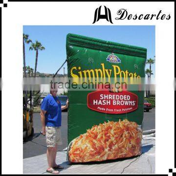 H:10' custom made USA Giant Inflatable Simply Potatoes Models for advertising