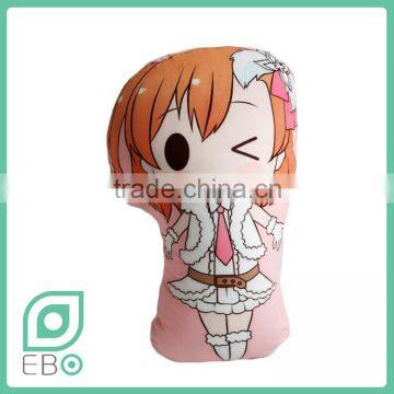 2016 anime girl plush love live! Honoka Kosaka irregular shape plush cushion