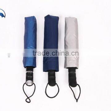 high quality 190T Nylon Fabric Material auto open and auto close umbrella folding umbrella sun protect umbrella