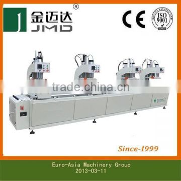 Hot sale upvc window welding machine/colorful pvc window machinery JMD-2-4-ME