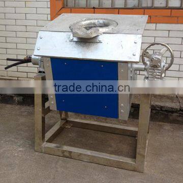 Environmental Energy Saving Copper Brass Bronze Scrap Induction Melting Furnace Price (JLZ-15) photo-3