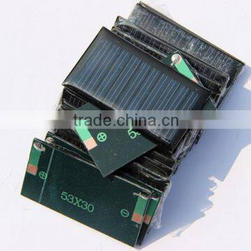 OEM 0.15W 5V Small size epoxy mini solar panel