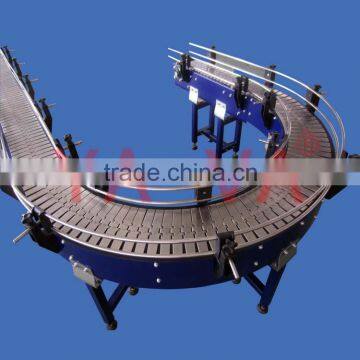 Glass Bottle Sideflexing Curve Stainless Chain Conveyor photo-4