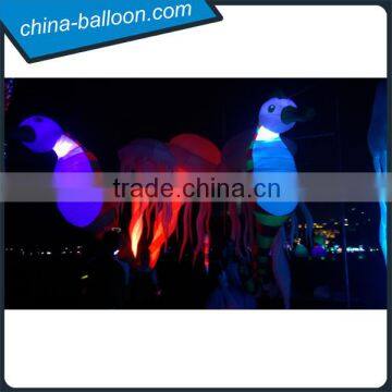 Amazing Inflatable Jellyfish Lighting,inflatable Jellyfish Decoration,led Inflatable Jellyfish Balloon photo-4