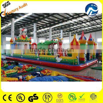 2014 hot selling paradise inflatable playground