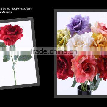 Artificial Flower M.P. Single Rose Spray