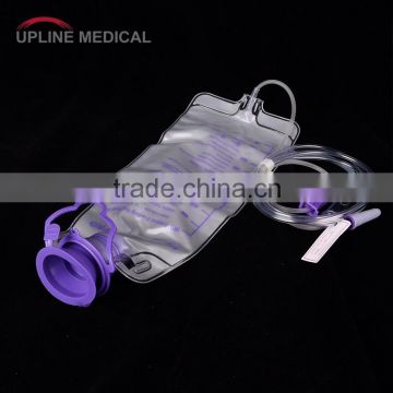 Enteral feeding bag set