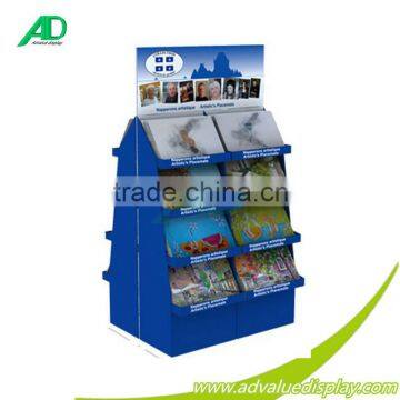 cardboard point of purchase book shop baby cartoon cardboard display bins