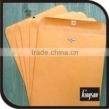 kraft paper custom envelope yellow kraft paper