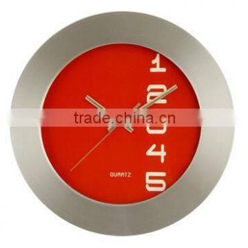 metal wall clock,wall clock,metal clock