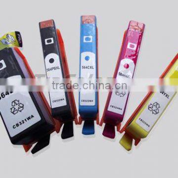 With High Quality Spare Parts Compatible HP564XL Ink Cartridge CB316WN Vibrant Color