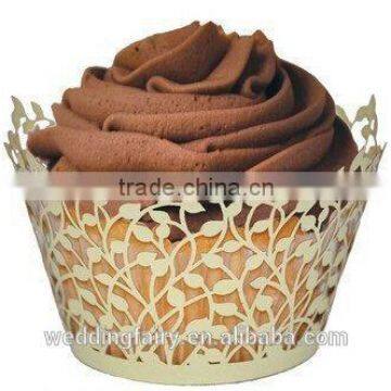 Factory Sale simple design purple cupcake wrappers wholesale