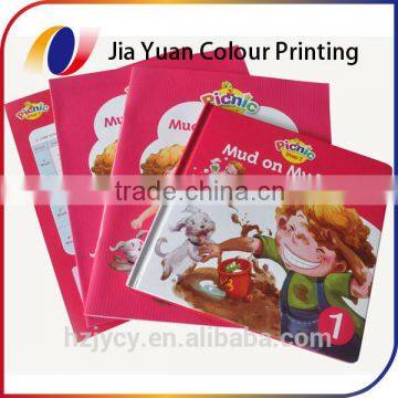 300gsm art matt paper woodfree childrens story books printing with gloss matte lamination