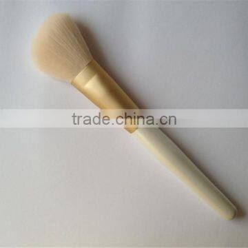 Makeup Tools Nylon Hair Cosmetic Blush Brush with White Brush Holder