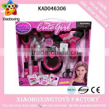 Manufacturer production of kids hair dress up accessories set girl toys