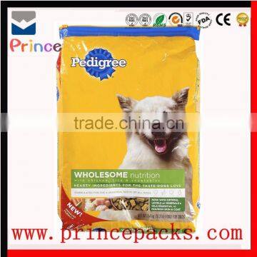 dog food bags resealable zip-lock bag